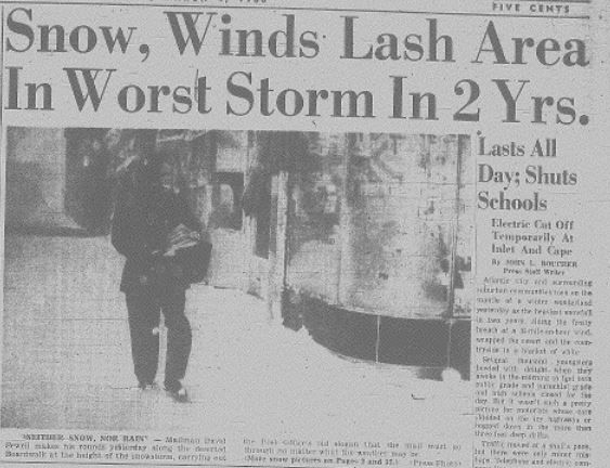 March 3-4, 1960 - 11.5 inches